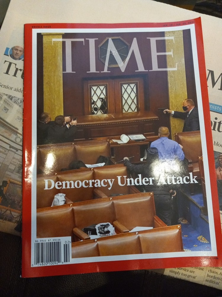 Time Magazine Capitol Riots January 7 2021