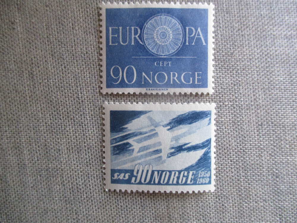 Norway, cott# 387-388, MNH
