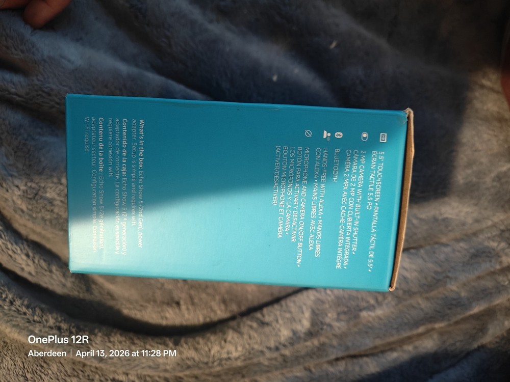 Amazon Echo Show 5 (2nd Gen) Smart Display Speaker - Charcoal