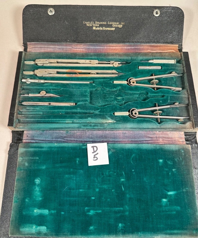 Drafting Tool Lot, Compasses +