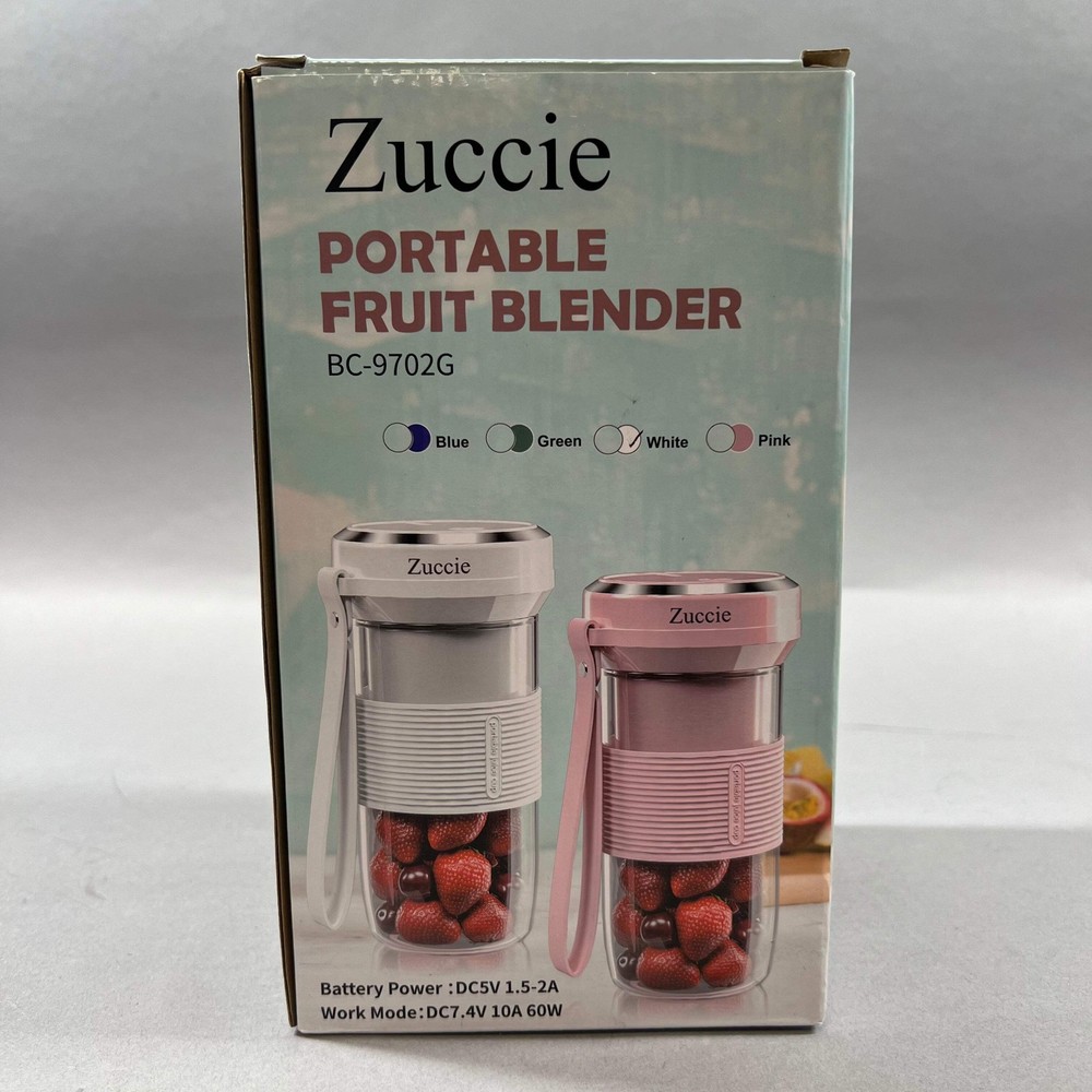 New Zuccie Portable Blender White