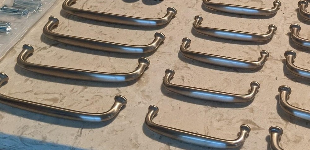 Restoration Hardware Satin Nickel Ephram Pulls