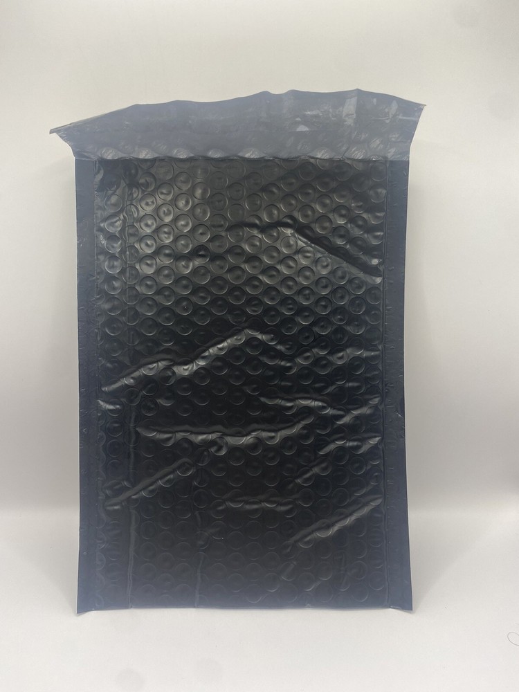 5 Pack 6x9” Black Padded Poly Mailers Shipping Bubble Envelopes