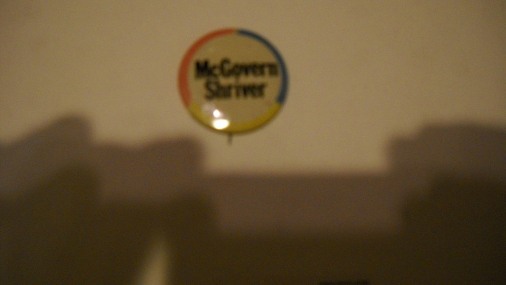 McGovern Shriver - 1.5" pinback*