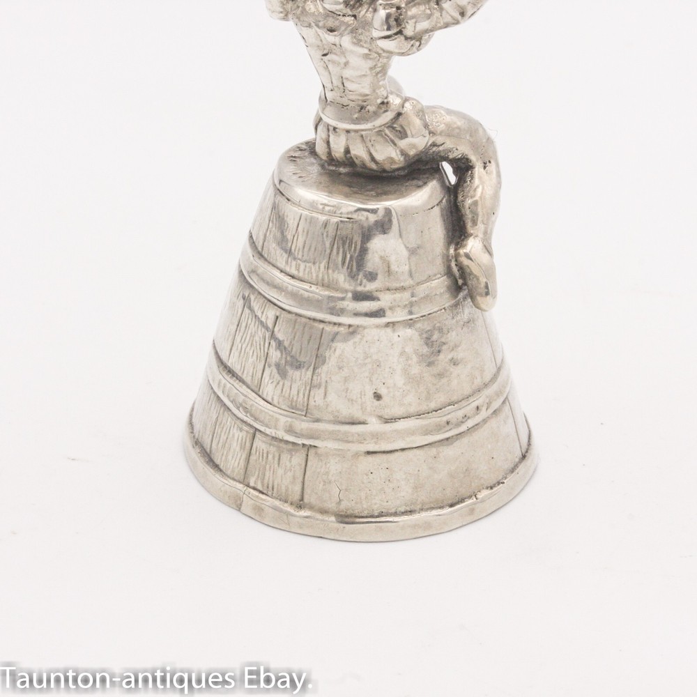 Solid sterling silver wager cup Marriage Berthold Muller 1899 Chester jester?