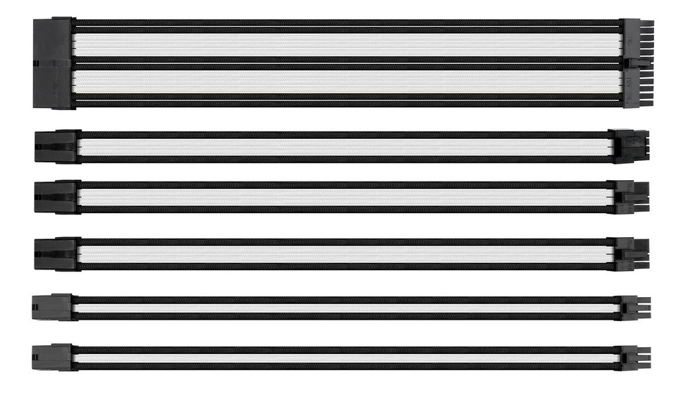 AC-048-CN1NAN-A1TtMod Sleeve Cable - Black/White