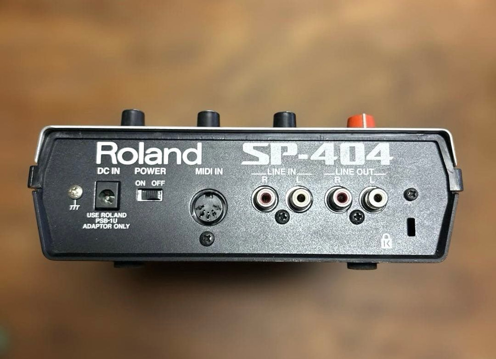 Roland SP-404 Sampler w/ AC Adapter Tested Power Issue Needs Fix