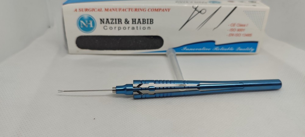 TITANIUM/STAINLESS STEEL VITREORETINAL INSTRUMENTS MICRO FORCEPS, MICRO SCISSORS