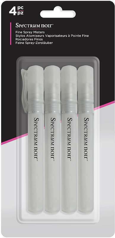 Spectrum Noir Fine Spray Misters 4pcs New