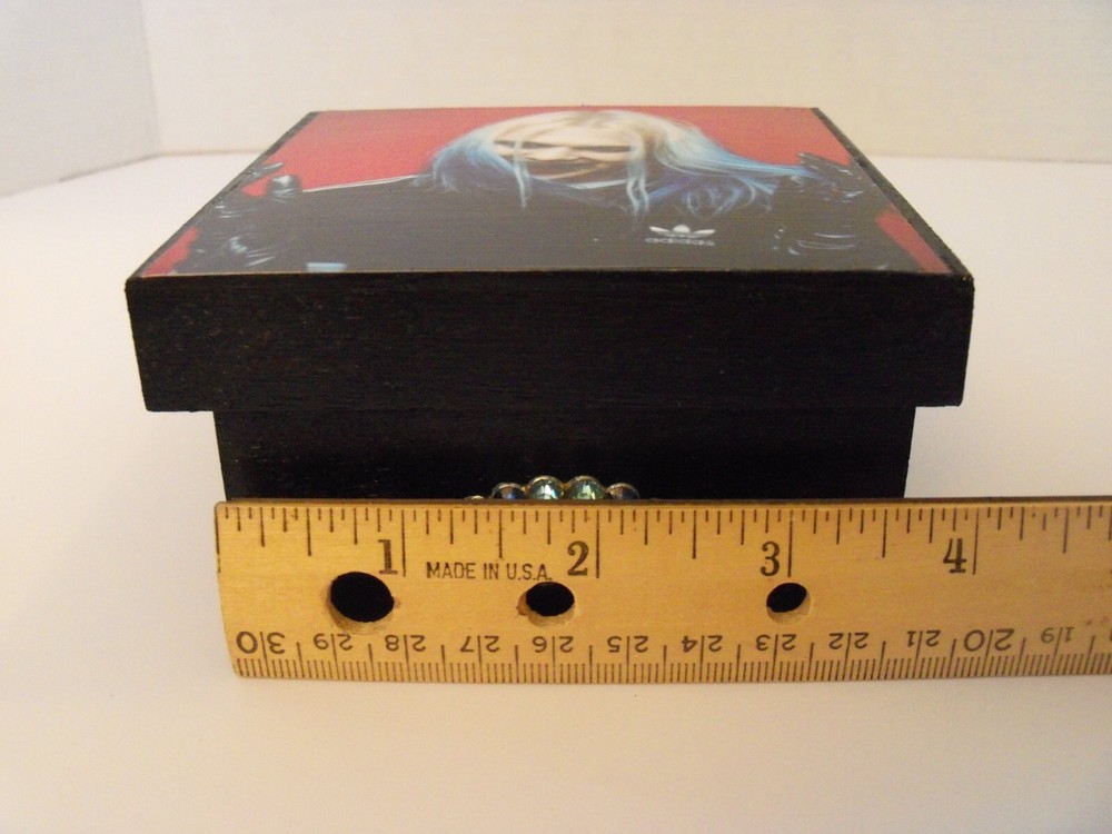 Kim Dracula Black Embellished Decorative Box