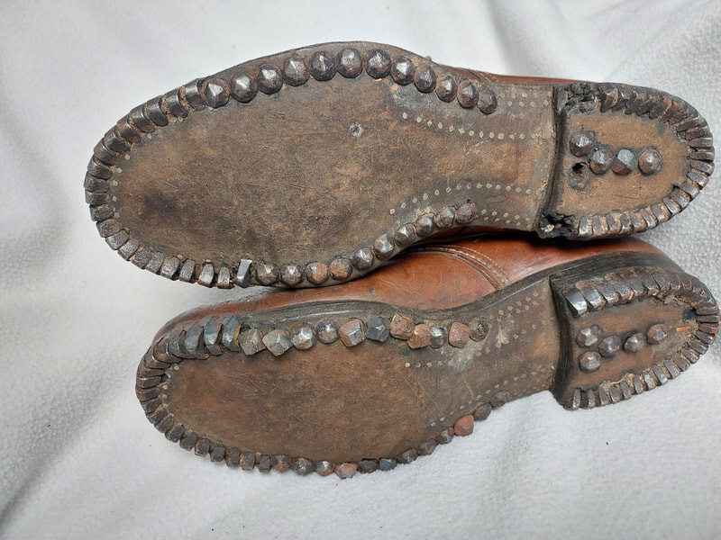 WW2 German M37 ankle boots
