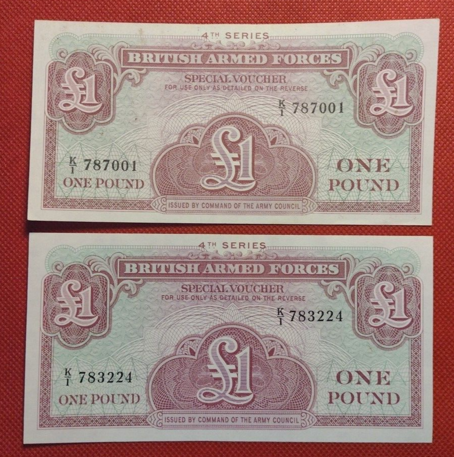 British Armed Forces Special Vouchers (B151)