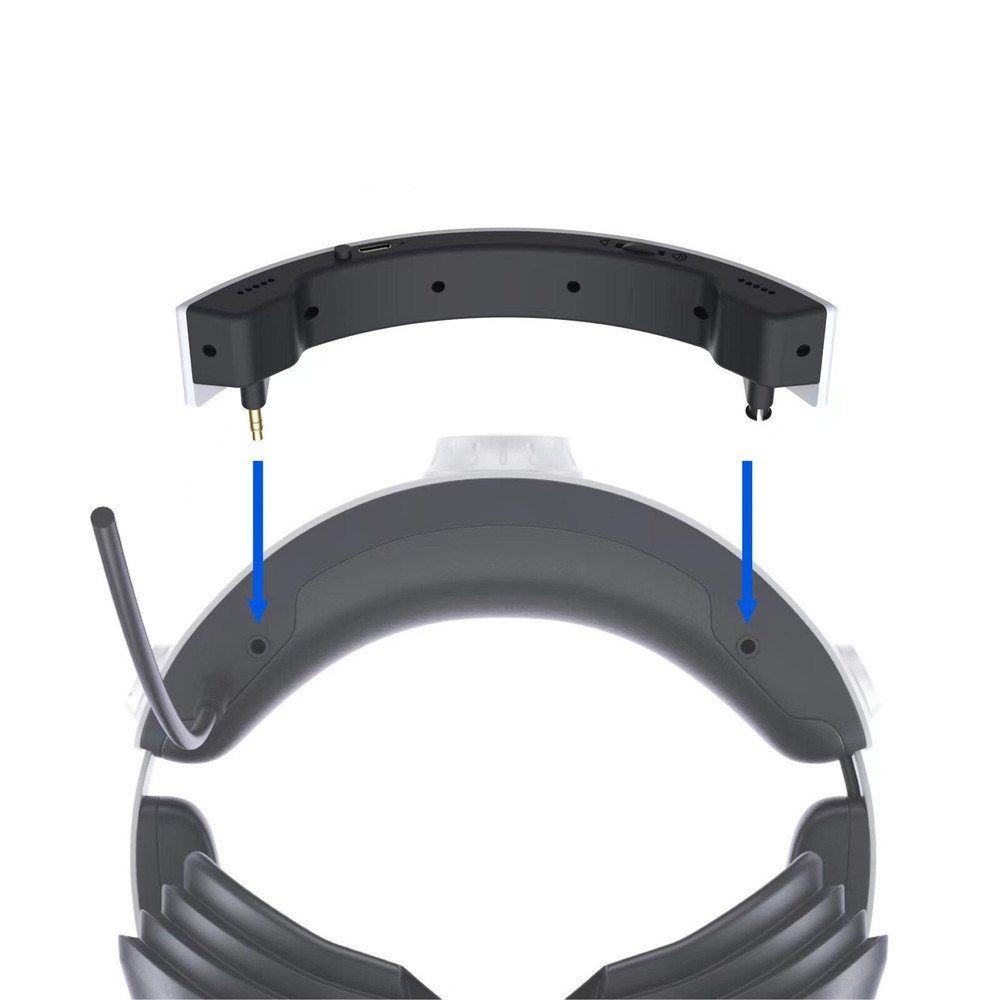 For PS5 PSVR2 Headset Stereo External Amplifier Speaker Accessories Type-C A
