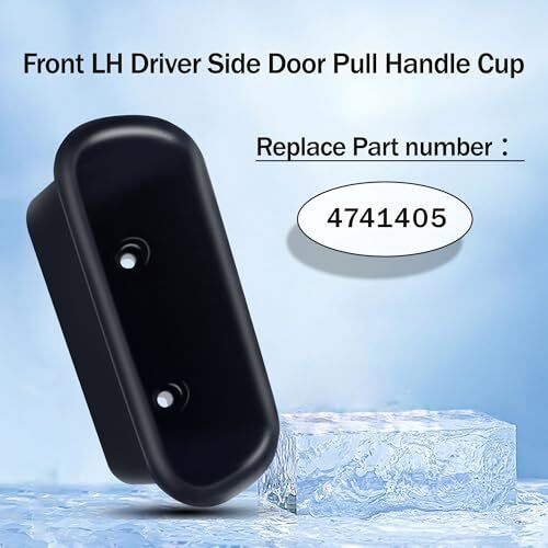 Front LH Driver Side Door Pull Handle Cup Compatible with Dodge Ram 1500 2500