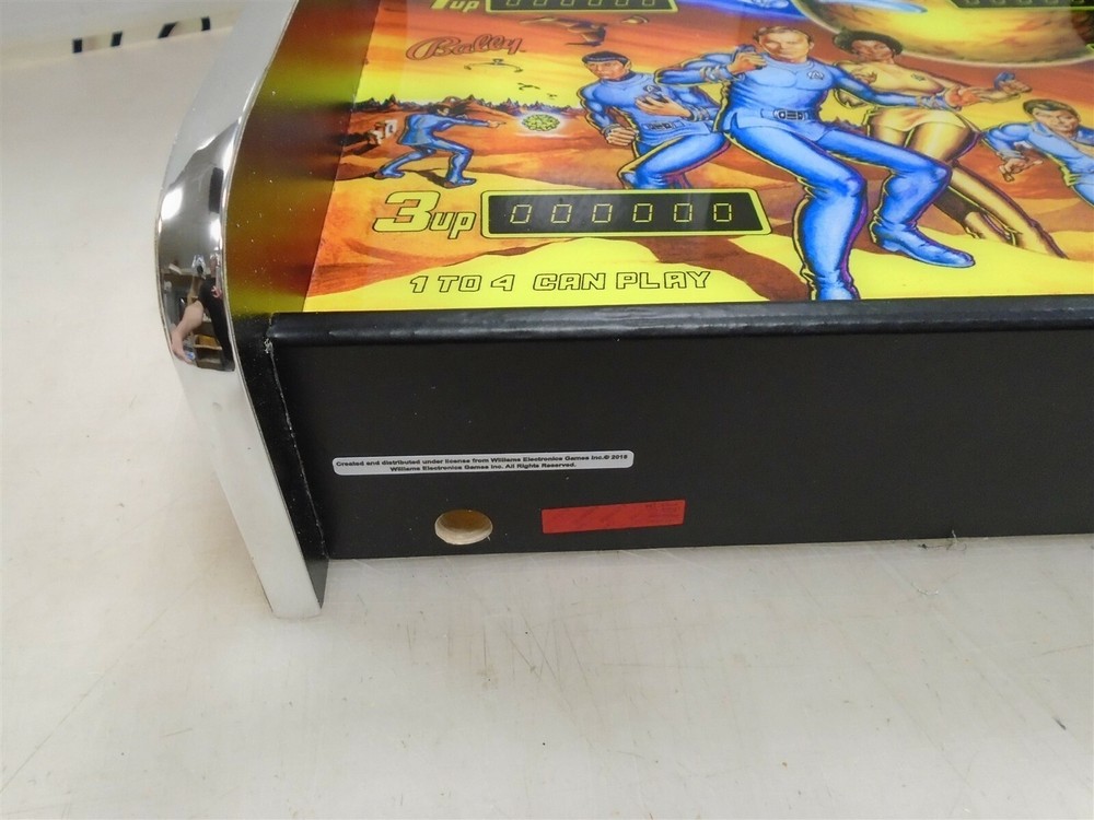 Bally Star Trek Pinball Head LED Display light box