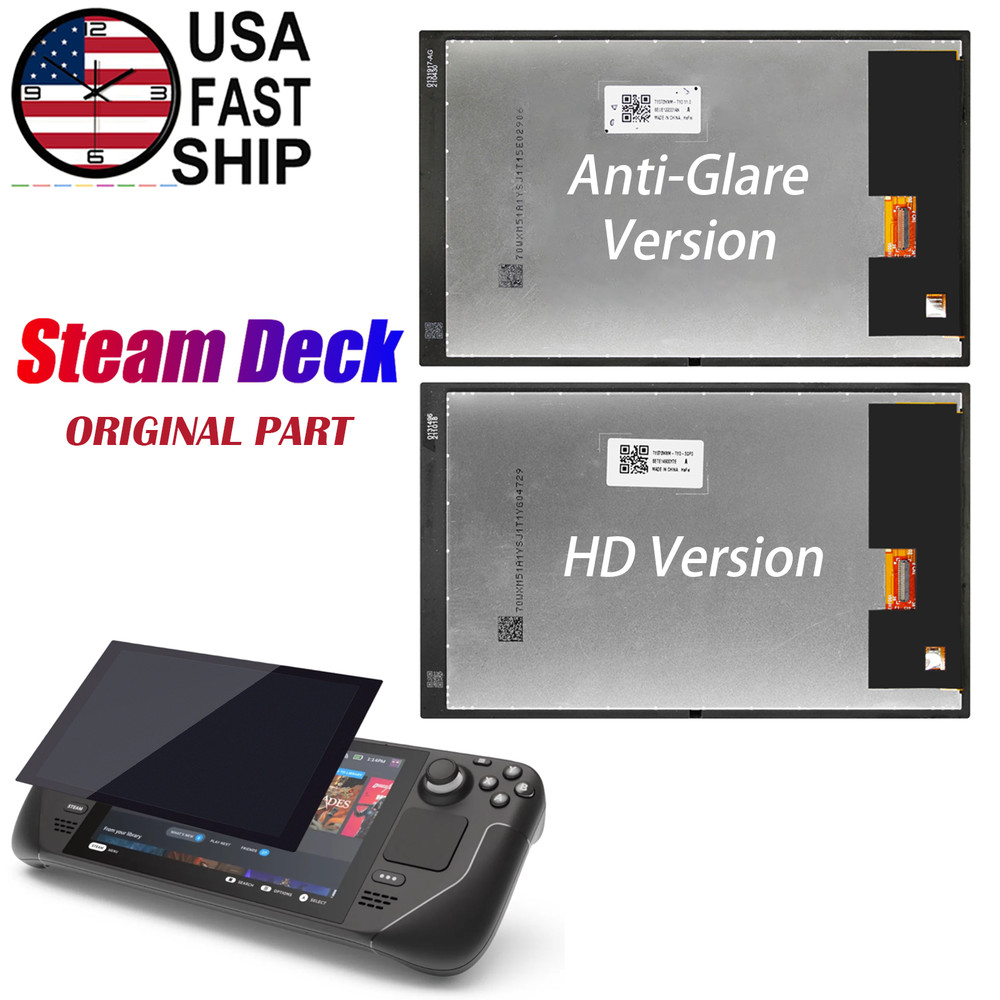 Original Digitizer LCD Display Touch Screen Assembly HD IPS For Valve Steam Deck