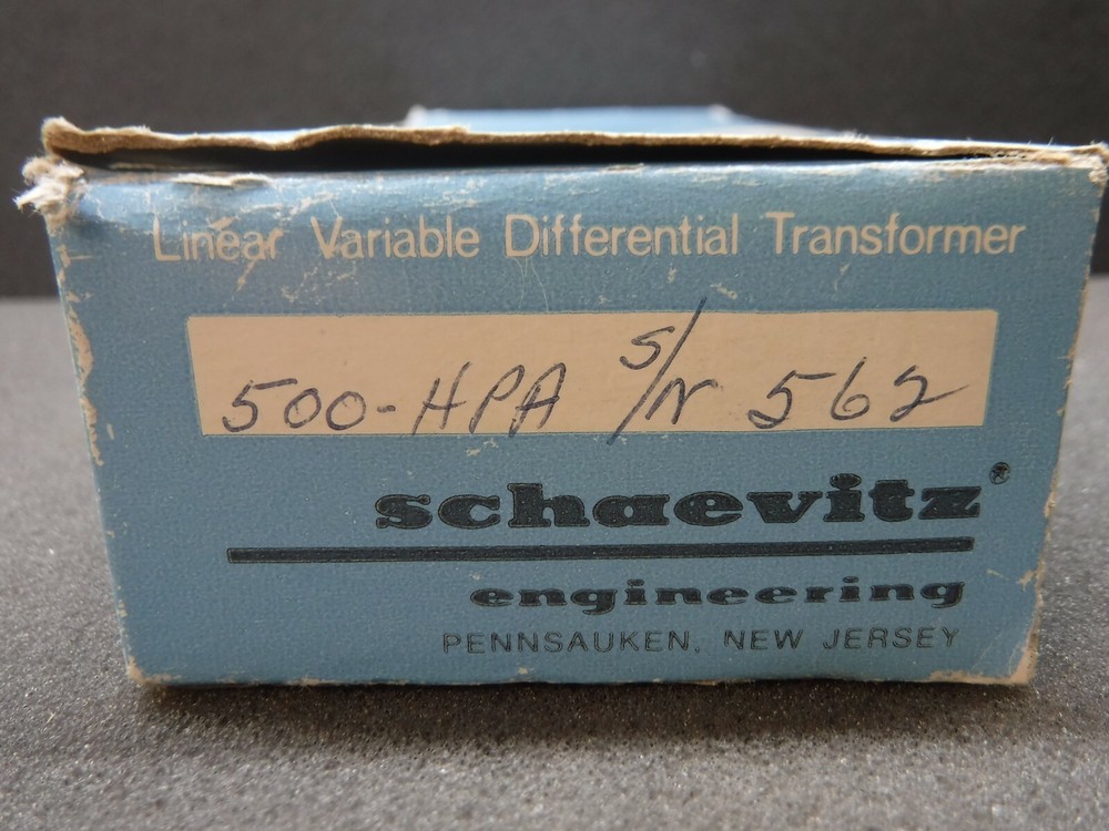 Schaevitz, 500 HPA, Linear Variable Differential Transformers