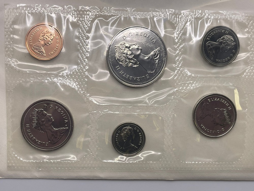 1986 Canada Prooflike Uncirculated Coin Set