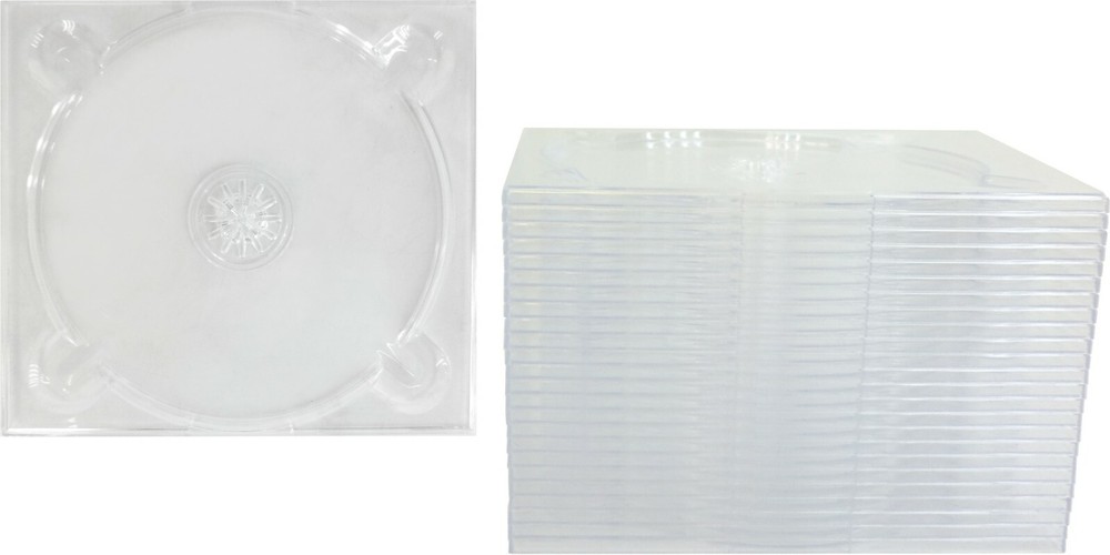 (25) CD Digipak Trays - Clear Replacement Media Disc Glue-In Inserts - #CDIR70CL