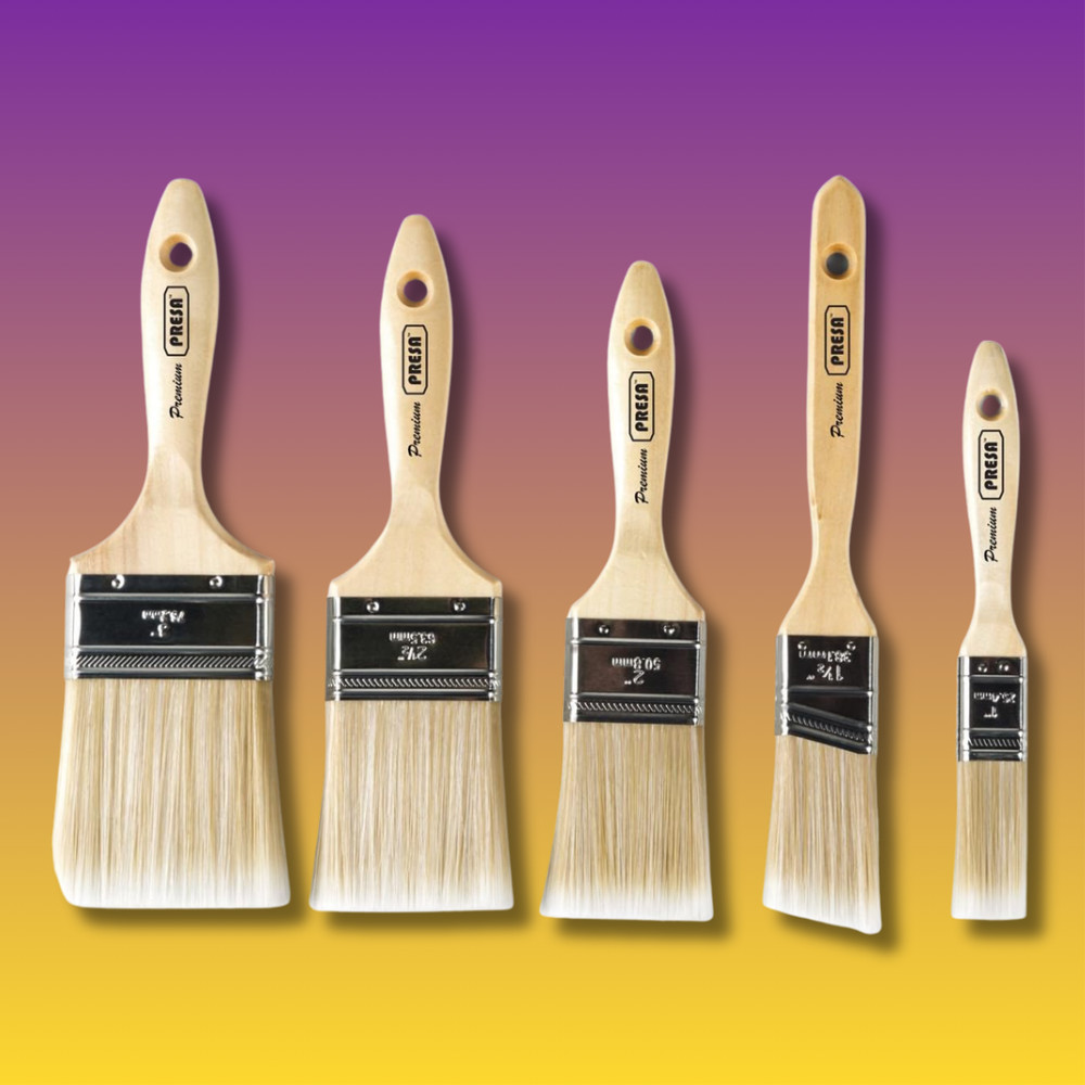 Premium Paint Brushes Set, 5 Piece