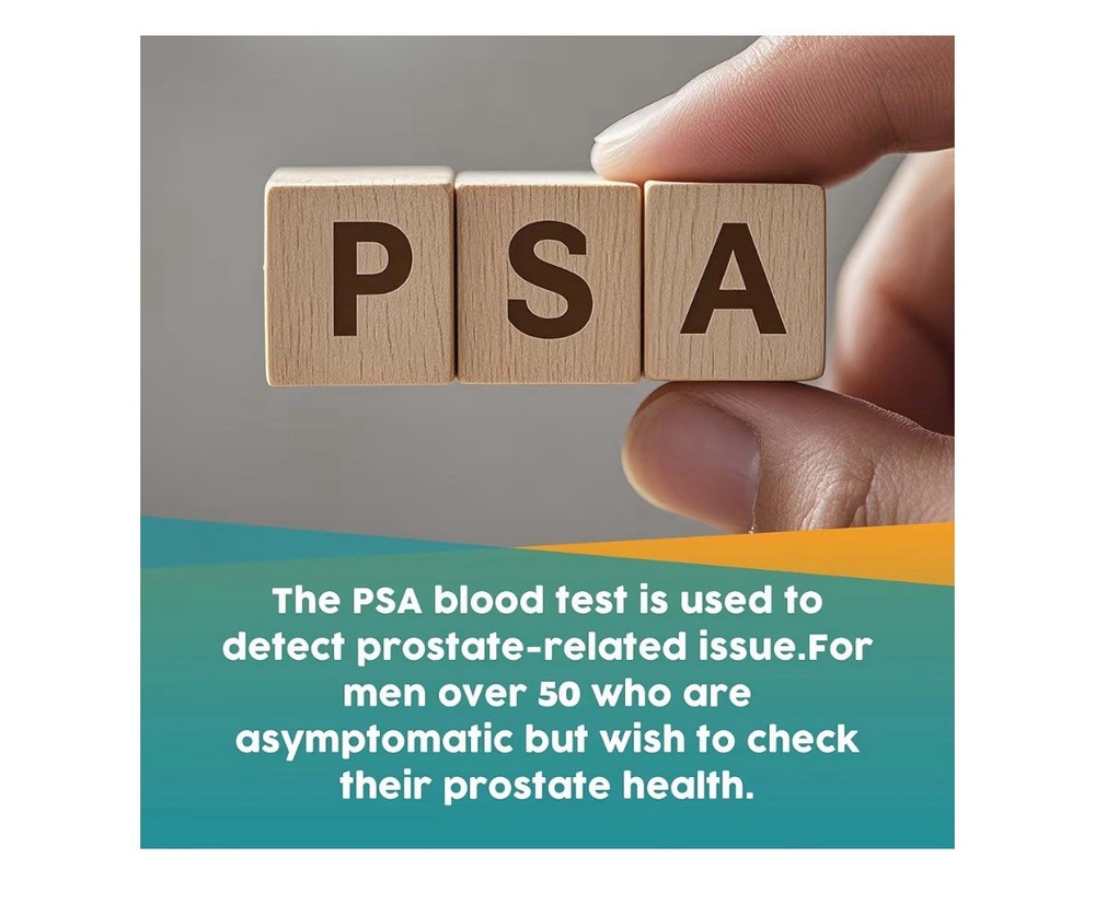 PSA Prostate Rapid Test Kit for Men Self-Testing at Home with Reliable