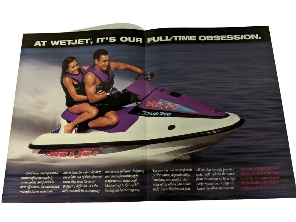 1994 WETJET PERSONAL WATERCRAFT BROCHURE