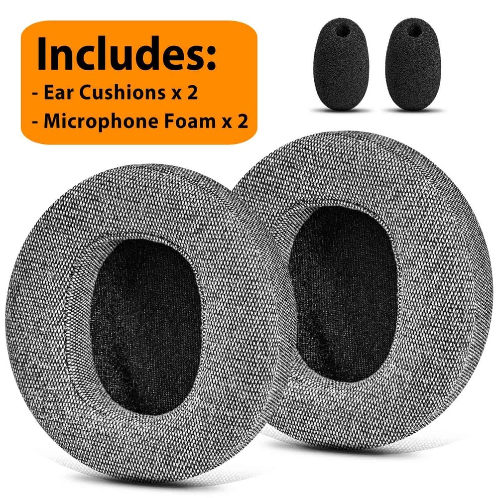 Earpads Compatible with LS31 LS41 LS35X LS50X Headset Microphone Grey