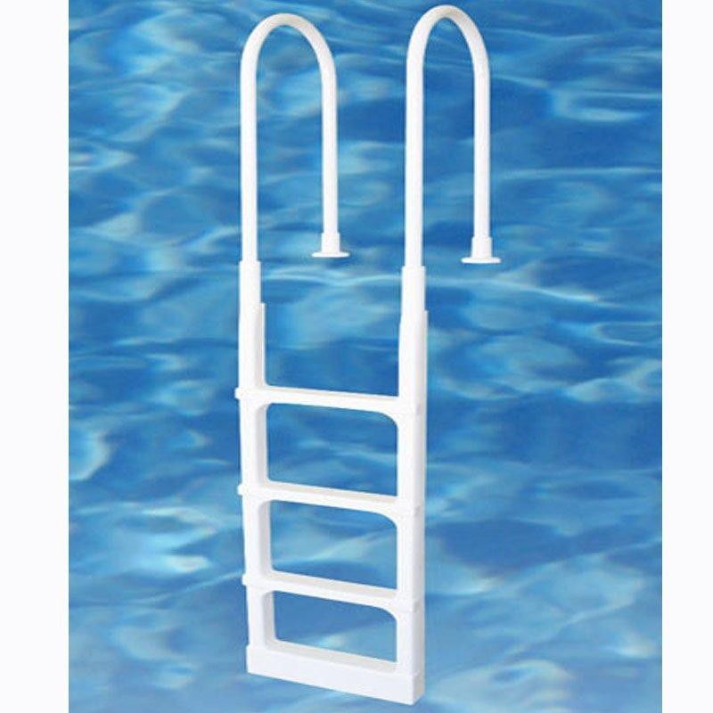 Main Access Pro Series Pool Deck Ladder White (200300)