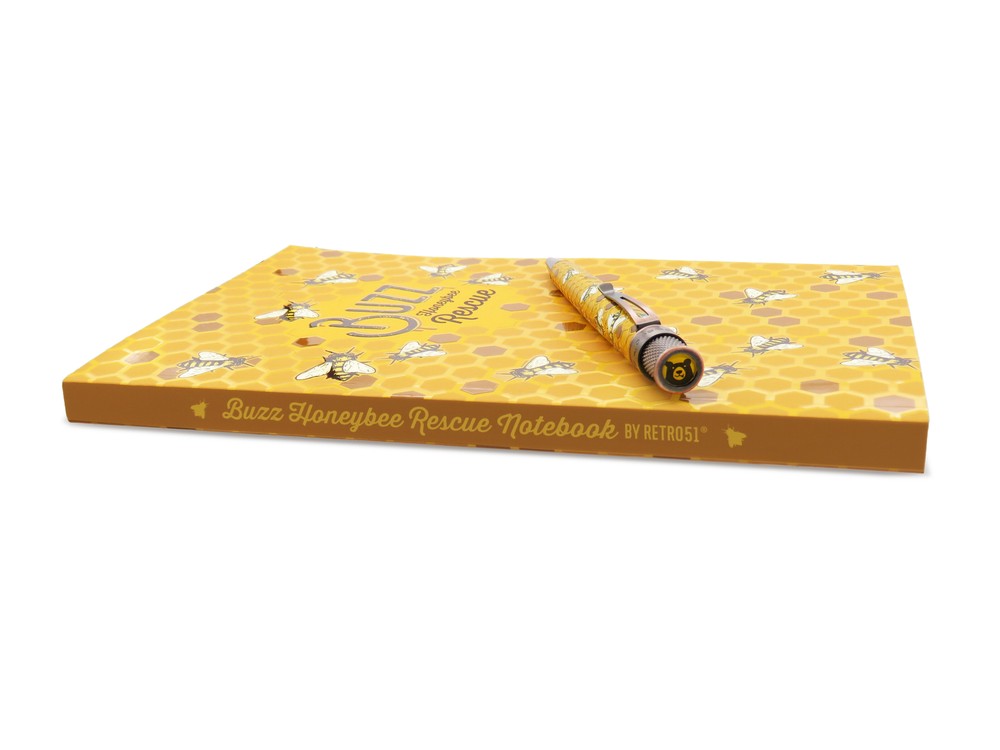 Retro 51 'Buzz' Honeybee Rescue Classic Notebook - Dotted - NEW