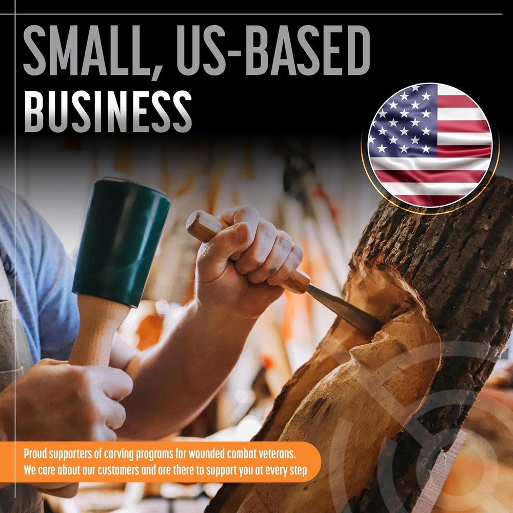 Urethane Mallet for Woodworking - Comfortable Handle