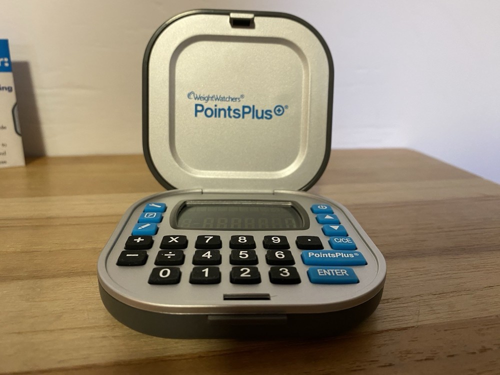 Weight Watchers Points Plus Calculator Black w/Original Box and Instructions
