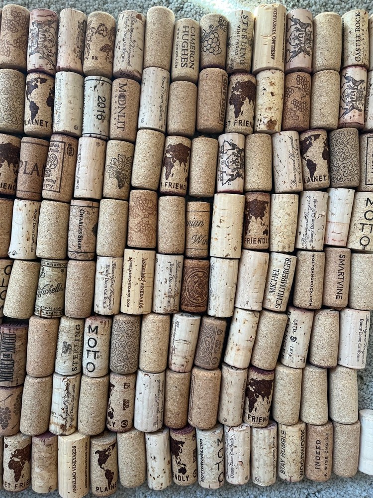 All Natural Used Various Wine Corks 50 - 100 Count