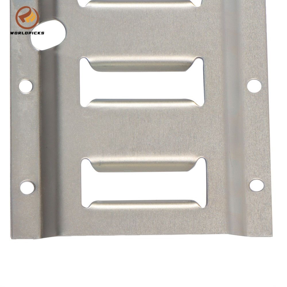 5' E Track Tie Down Rail 6 Pieces, Silver Galvanized, Universal Cargo Rail