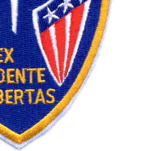 DD-938 USS Jonas Ingram Patch Ex Tridente Libertas