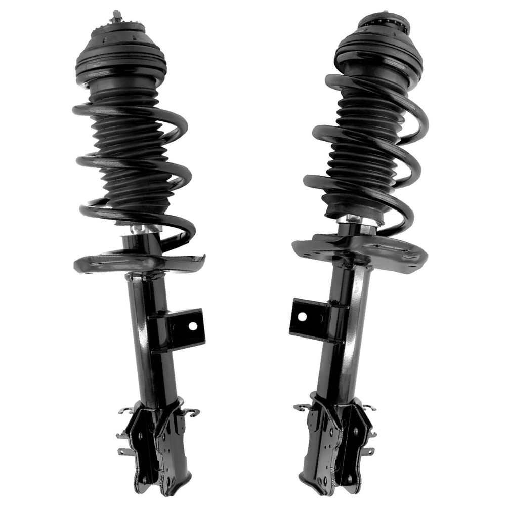 Front Struts w/ Coil Spring Assembly Sway Bar Ends Kit for 2012 - 2017 Fiat 500