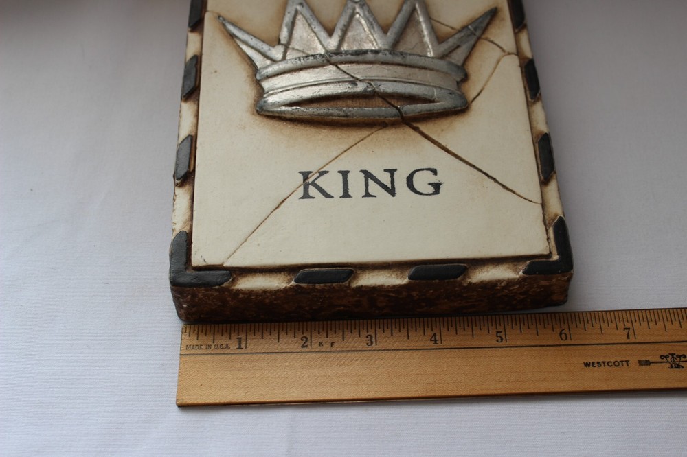 RETIRED Sid Dickens Memory Block Tile “King T22” Issued 1998, Retired 2000