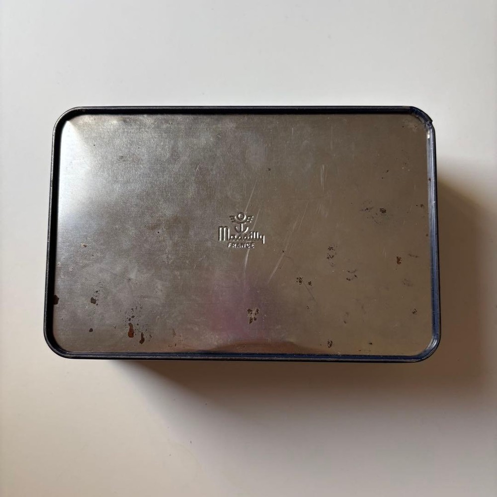 Vintage Tin Featuring A Bretagne Landscape