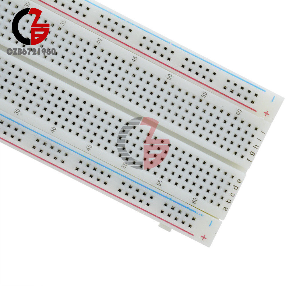 5PCS MB-102 MB102 Breadboard 830Point Solderless PCB Bread Board Test Develop