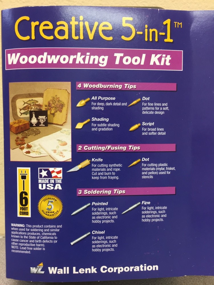 Wall Lenk L51KB Creative 5-in-1 Tool Kit