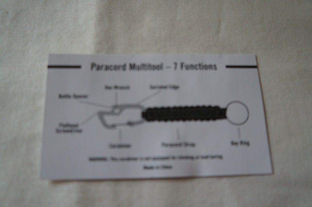Marlboro Limited Edition Promotion Paracord Multitool  New  7 Functions