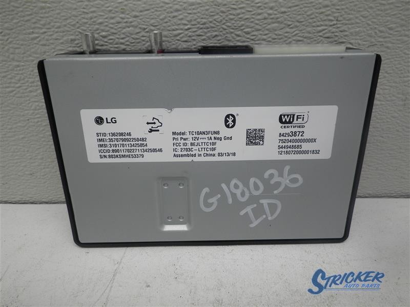 Chevrolet Silverado 1500 2018 Telematics Interface Module 84293872 6525