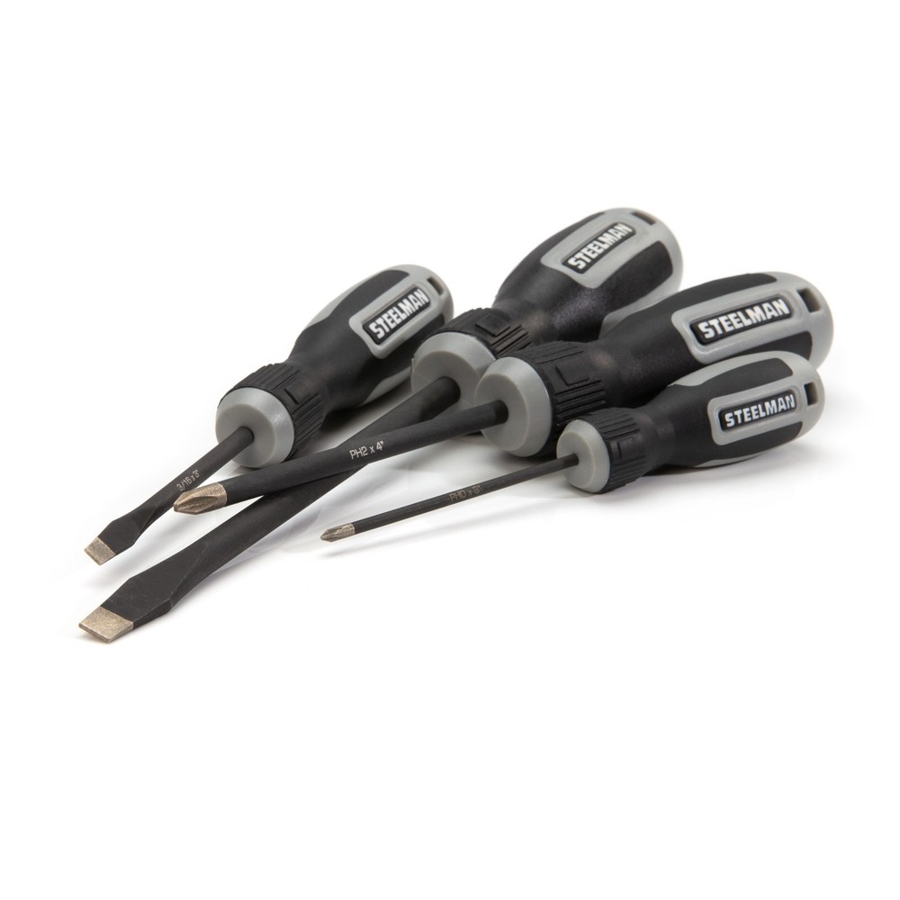 Steelman 8 Piece Diamond Tip Screwdriver Set 41856