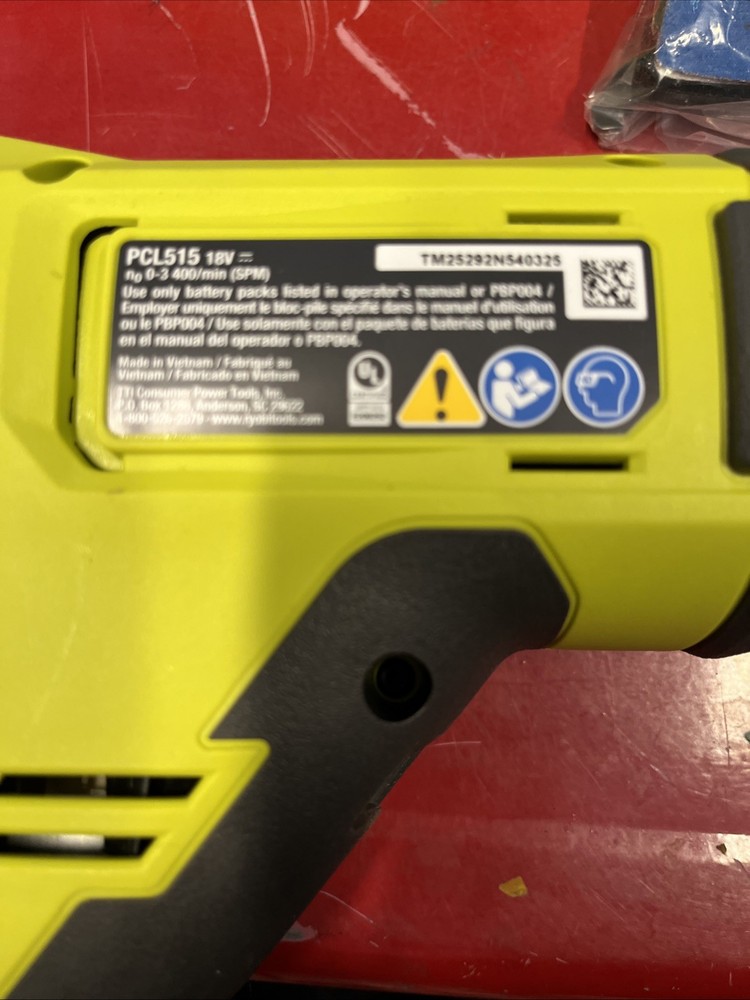 Ryobi 6 Piece Tool Set W/tool Bag & Sanding Items