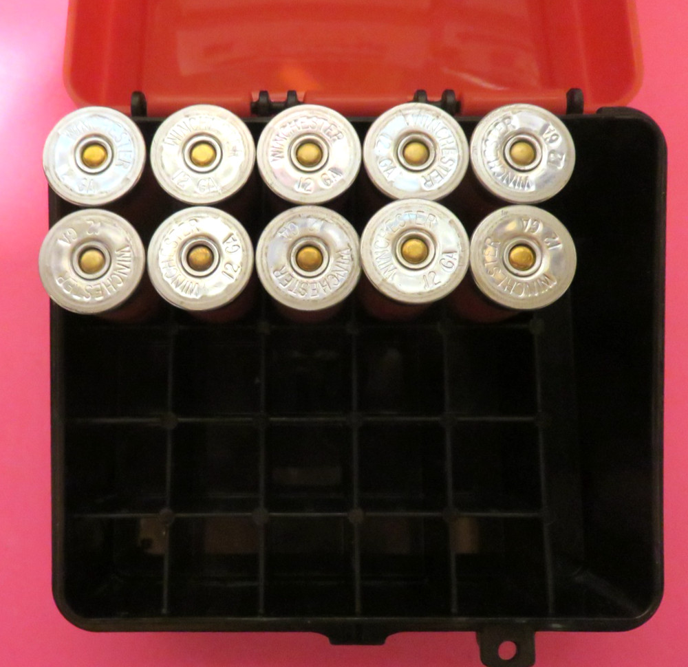 Plano Shot Shell Case | Durable Flip-Lid Plastic Case