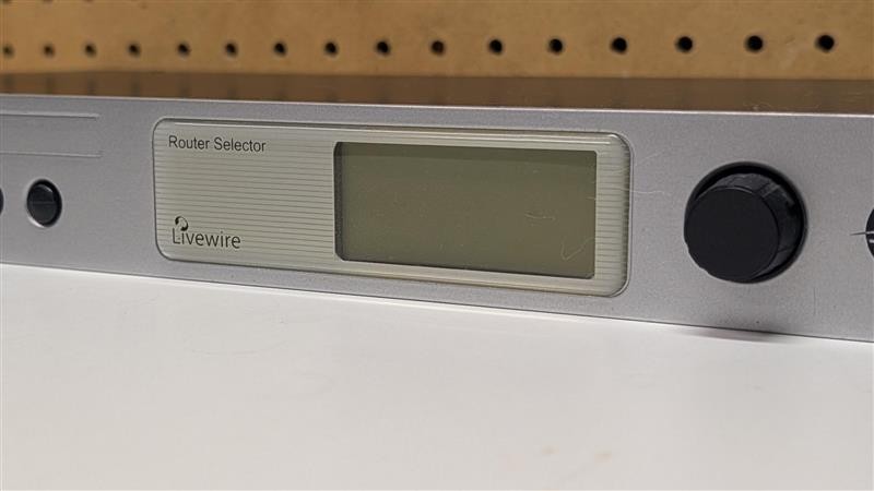 Axia Livewire Telos Router Selector