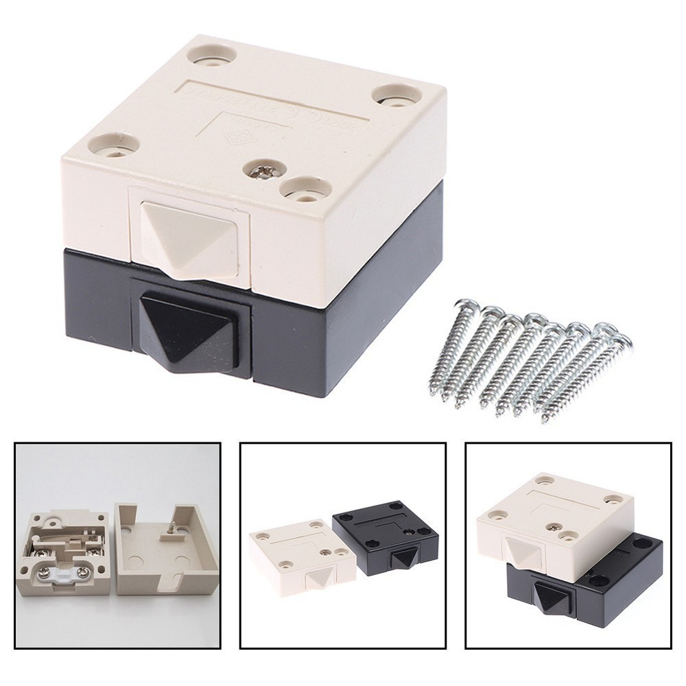 Lighting Control Solution 2 Pack Cabinet Door Switch for Efficient Home Lighting