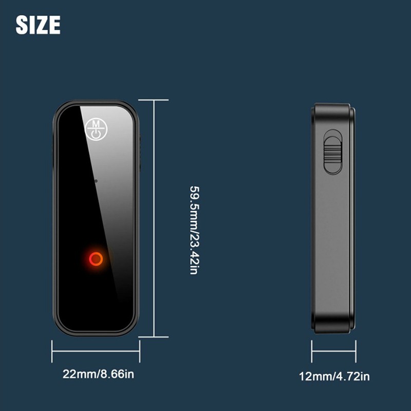 Car USB Wireless Bluetooth-Compatible5.0 Transmitter Receiver Audio Adapter