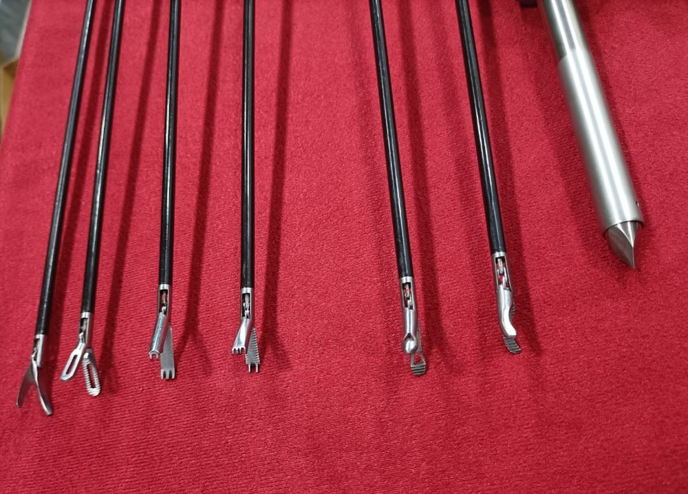 21pc - Laparoscopic Surgery Set SS High Quality Reusable Instruments