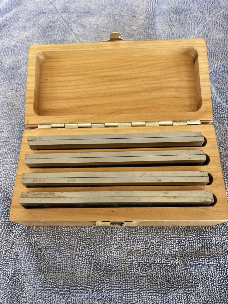 steel parallel set 6" , 4 pairs