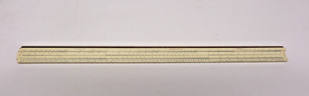 Vintage Lot of Drafting Slide Rules Plus